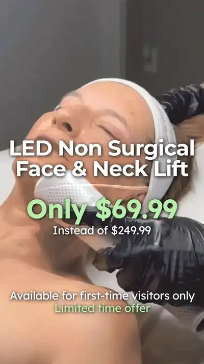 Ad creative promoting a limited time med spa membership offer